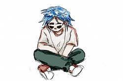 感觉画得不像，但仍在想办法改进